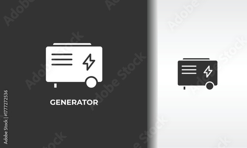 Generator Vector, Icon Or Logo Sign Isolated Symbol Illustration