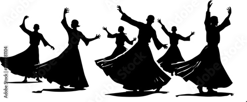 Mystic Whirl – Sufi Dervish Dance Illustration