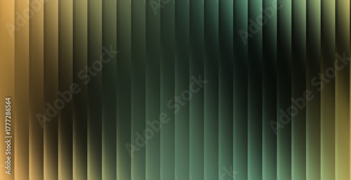3d Abstract dark gradient fractal glass background with vertical ribbed lines soft blurred texture for modern design digital wallpaper or backdrop