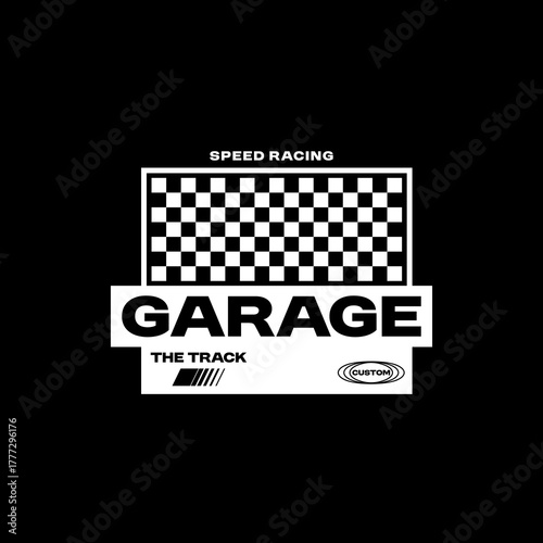 Racing Garage template