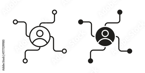 Affiliate marketing icon for web and app. vector illustration eps