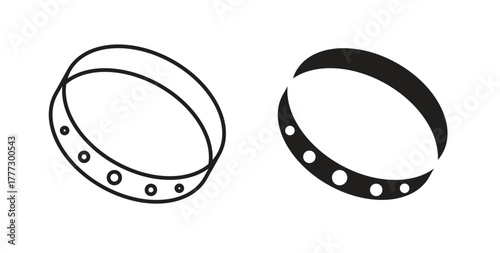 Bracelet icon for web and app. vector illustration eps