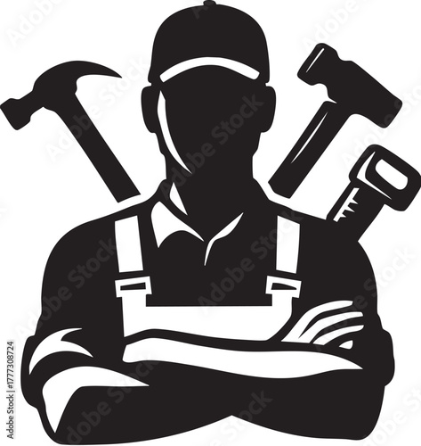 Craftsman with tools