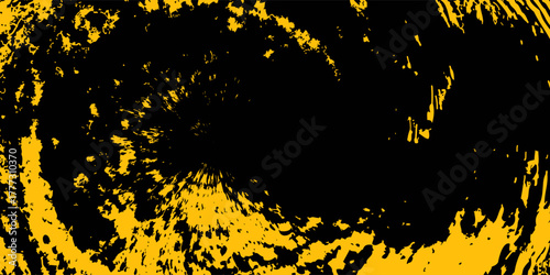 black and yellow abstract dirty grunge background messy nice. modern simple art soft illustrations texture paint brush dirty good nice vector
