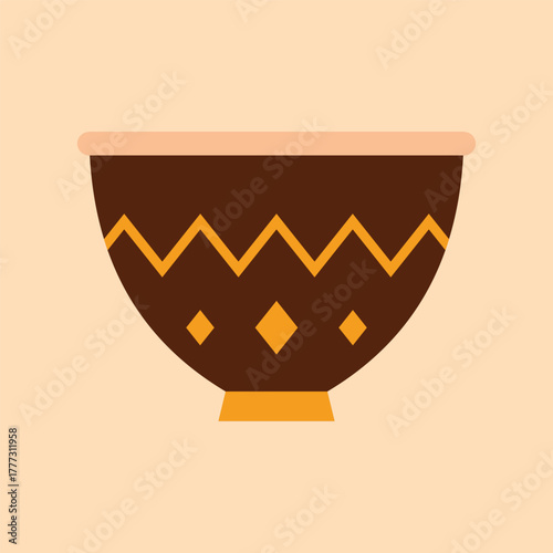 Kwanzaa Celebration Ornament Illustration Design