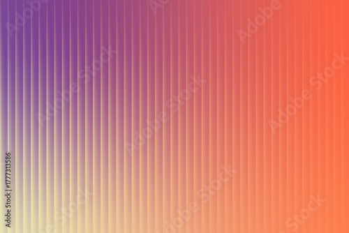 Illustration of a captivating gradient background featuring vertical lines seamlessly blending purple, yellow, and orange hues, creating a visually stunning and modern backdrop