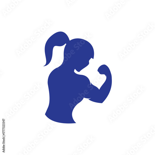 Fitness gym logo icon