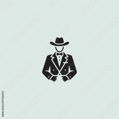 vector illustration of a man with hat