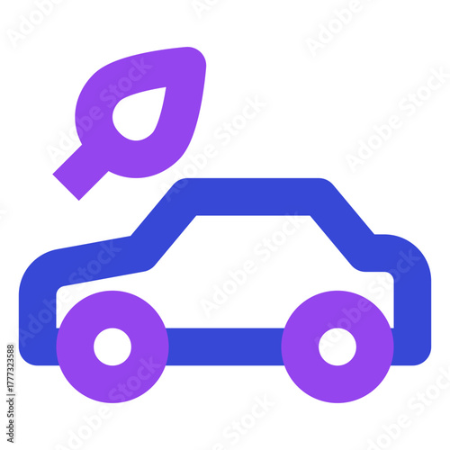 nature and ecology twotone icon set