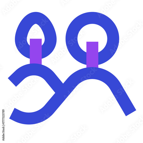 nature and ecology twotone icon set