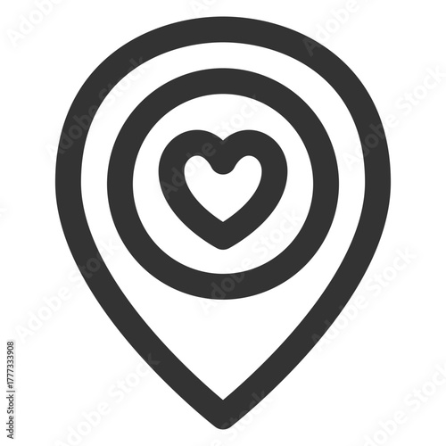 Favorite location icon