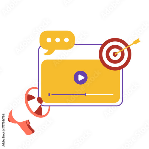 Digital Marketing Illustration