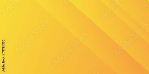 Vector yellow lemon mustard gold abstract pattern background. Geometric shape. Diagonal lines stripes. Color gradient ombre. Light bright shine. Space. Design. Template. Wide banner. sporty art