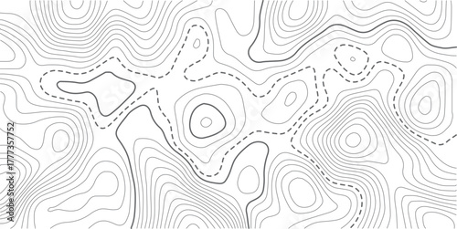 Light topographic topo contour map background. Geographic abstract grid. vector illustration . . Design illustration for wall art, fabric, packaging, web, banner, wallpaper.
