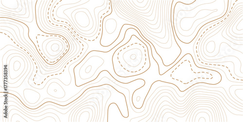 Abstract topo contour map on white background, Topographic map Topographic contour lines map seamless pattern.Geographic mountain relief. Abstract lines background. Contour maps.