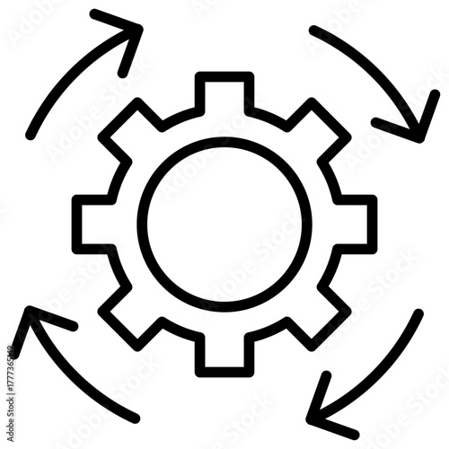 Continuity Outline Icon