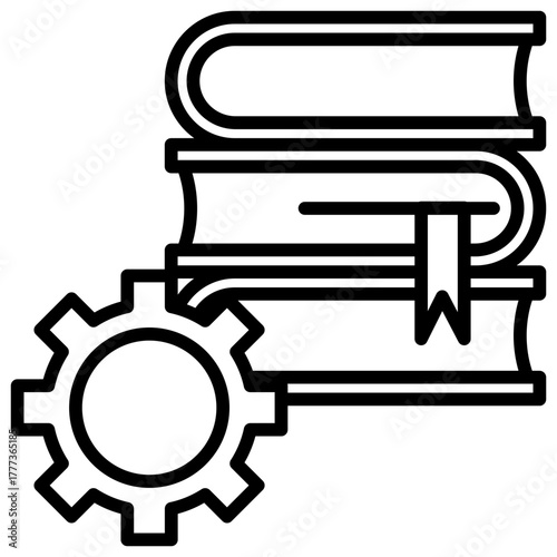 Literature Outline Icon