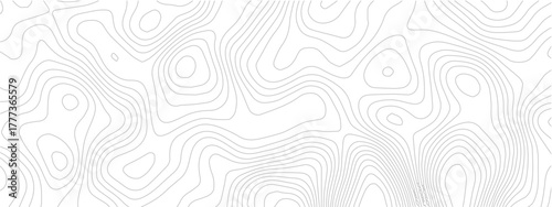 Abstract topographic map background seamless contour line pattern great for presentations and geographic themes