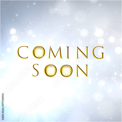 カミングスーンのグラフィック