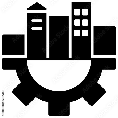 Infrastructure Solid Icon