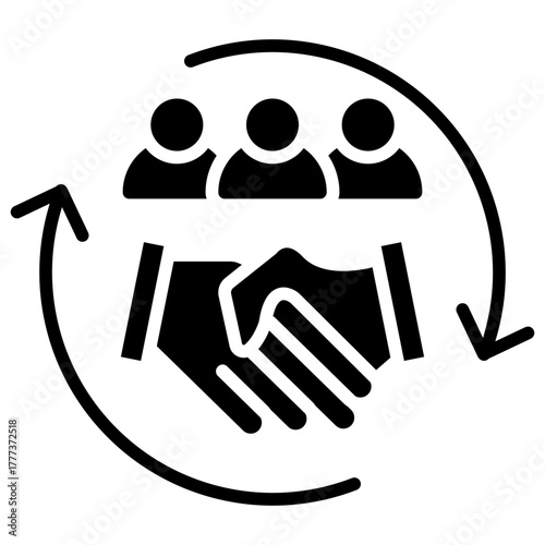 Relationship Solid Icon