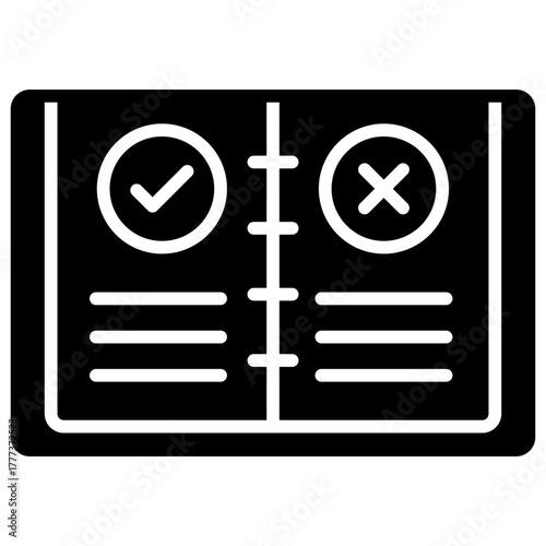 Guidelines Solid Icon