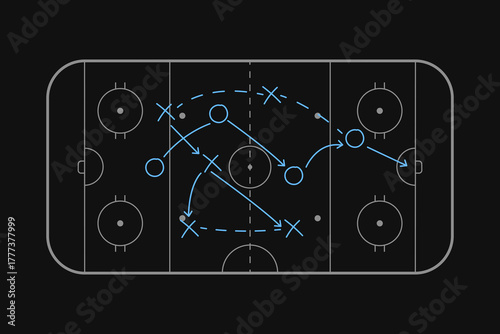 Photography Hockey rink