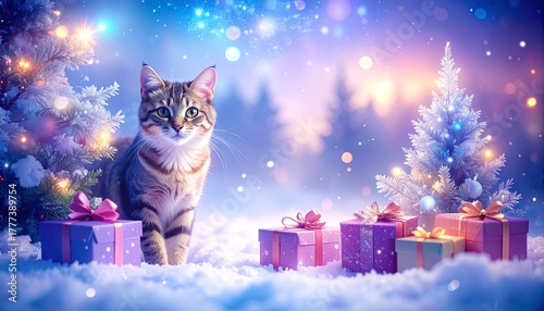 猫とクリスマス