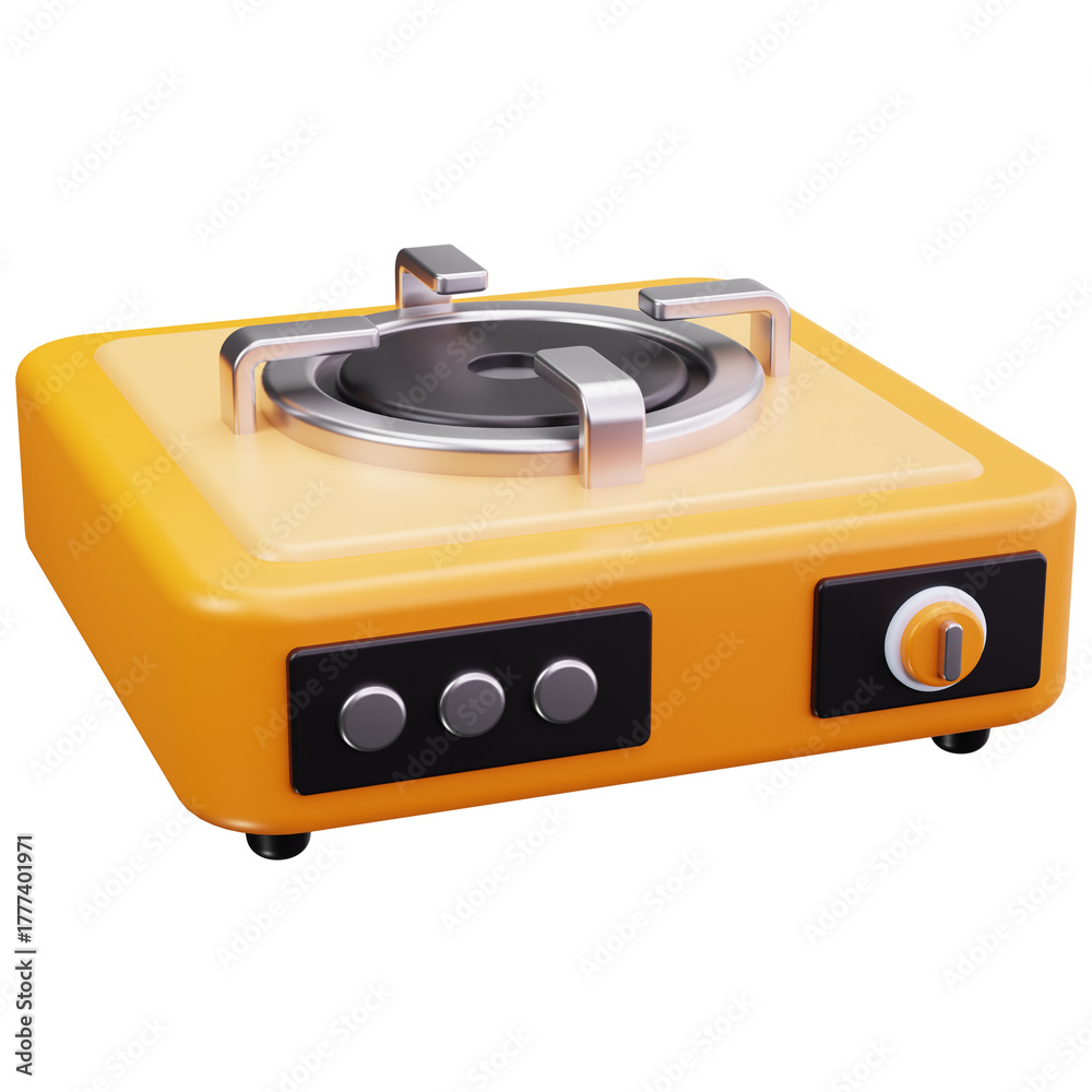 Fototapeta premium Gas Stove Burner