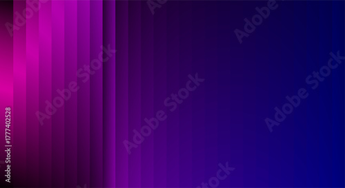 Abstract digital art with vertical lines of pink and blue light