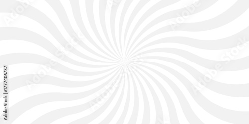 Vector sunray stripe background. Light sunburst glowing background. Sunburst pattern summer social banner. vector illustration pattern beam rays. Spiral radial striped backdrop design.	