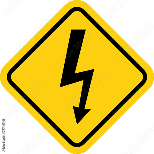 Free Download Danger high voltage sign vector. High voltage yellow triangle warning sign, symbol. Caution electric shock danger icon. Electrical shock hazard icon. Caution electric shock danger symbol. - GFXLoad