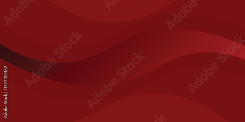 Red abstract background with dynamic shapes composition simple, Vector illustration