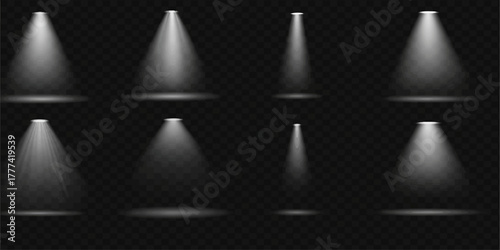 A dramatic black and white 3D render of a single spotlight illuminating a chess pawn on a dark surface, emphasizing strategy and design