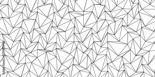 Abstract elegant background black line texture. Abstract black geometric overlapping hexagon pattern abstract futuristic background design. data concept. vector illustration.	
