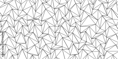 Abstract elegant background black line texture. Abstract black geometric overlapping hexagon pattern abstract futuristic background design. data concept. vector illustration.	
