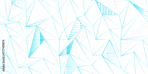 Abstract elegant background blue line texture. Abstract blue geometric overlapping hexagon pattern abstract futuristic background design. data concept. vector illustration.	
