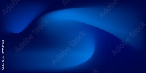 Abstract vector background luxury blue cloth or liquid wave or wavy folds of grunge silk texture satin velvet material, luxurious background or elegant wallpaper