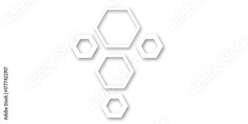 Abstract cube hexagon shape background.Abstract geometric pattern with crosses, stripes, lines. Seamless vector background.Vector banner design. Hexagons pattern.	