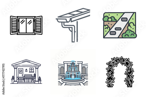 Beauty and Personal Care Vector Icon Set: Makeup, Skincare, and Hygiene Glyphs