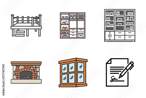 Personal Care and Hygiene Icons Set. Skincare, Hand Washing, Sun Protection, Beauty Serums, Cleansing, Wet Wipes. Health and Wellness Vector.