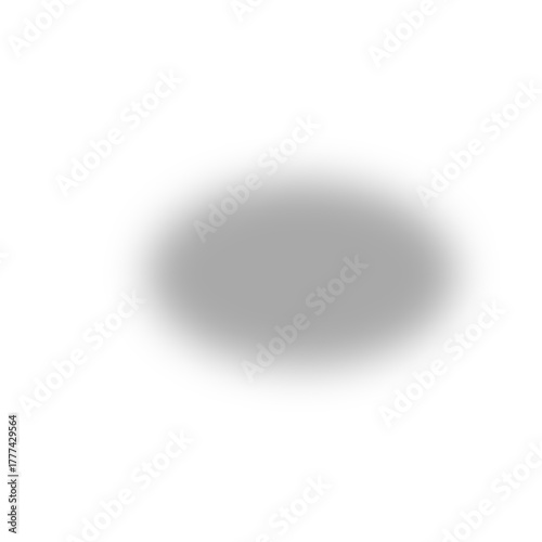 Grey Blur Shadow Shape