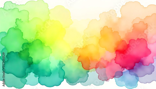 abstract watercolor hand drawn background