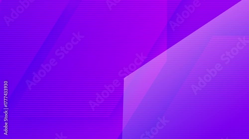 Abstract creative motion geometric shape on purple and blue gradient background. Video animation Ultra HD 4k footage.