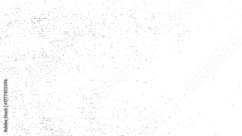 Black speckle texture on white background abstract pattern with grunge effect and distressed overlay