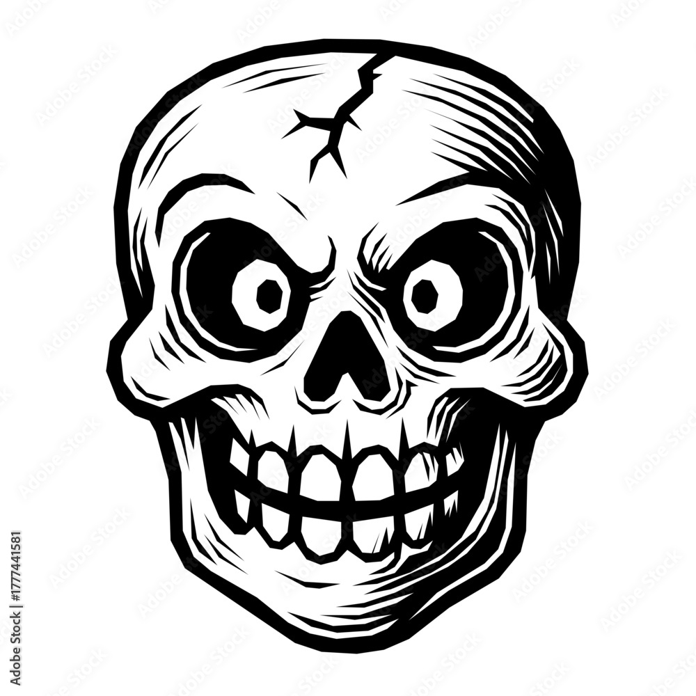 Fototapeta premium skull