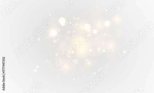 Bright golden starlight dust wave glowing with soft sparkle shimmer.
