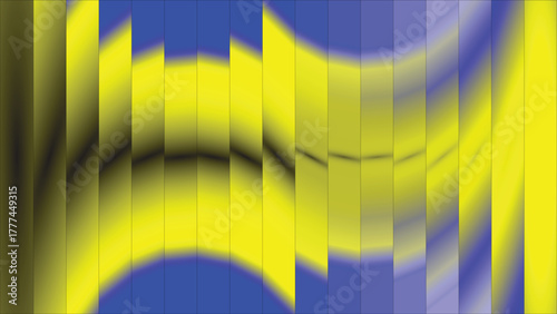 modern yellow blue glass gradient background with dark luminous texture sleek vertical glossy lines and vibrant futuristic abstract design for luxury presentations