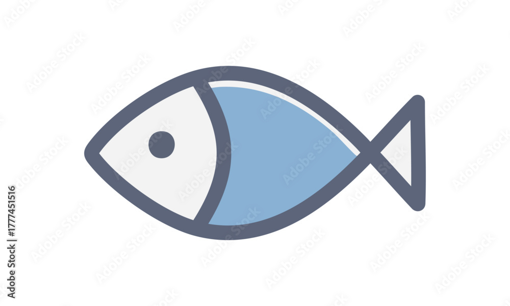 Fototapeta premium Minimal Line Religious Symbol Vector