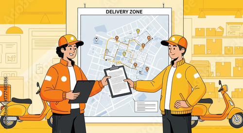 Dynamic Delivery Duo: Streamlining Logistics and Optimizing Routes in Urban Environments